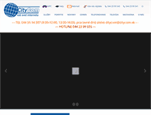 Tablet Screenshot of citycom.sk